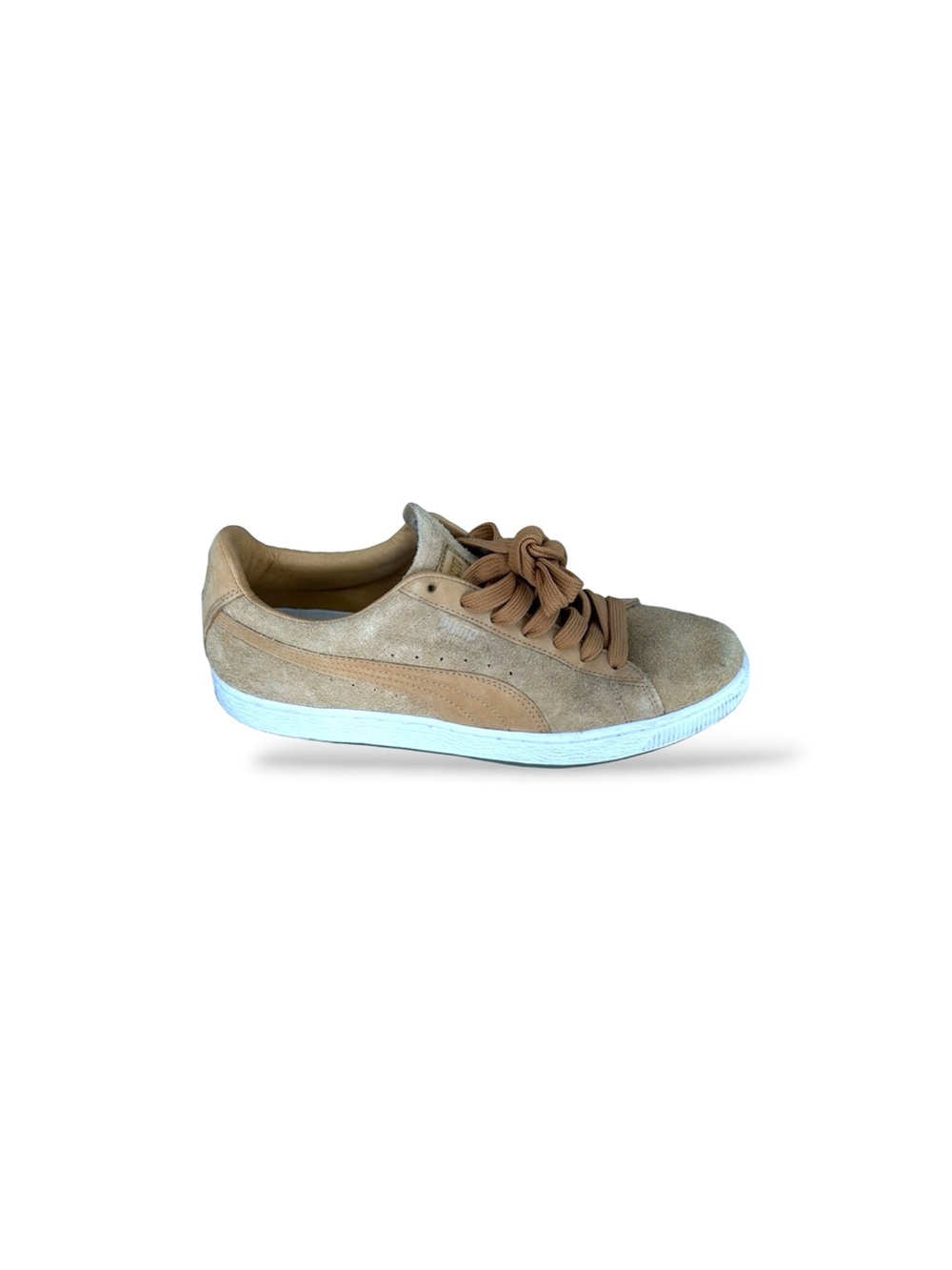 Puma x Chapter II Tan Suede Sneakers